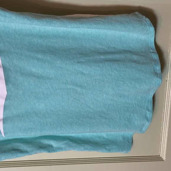 Women's PINK Victoria's Secret White Aqua Tank Top XS - Picture 3 of 6